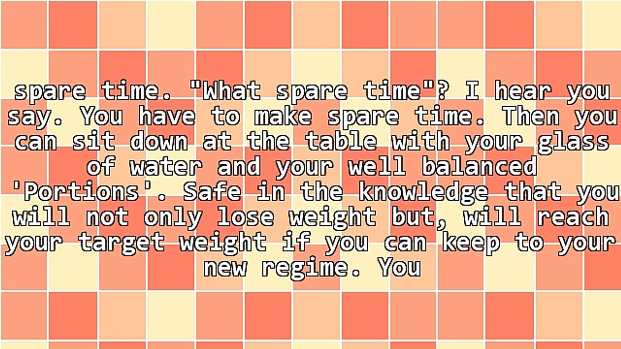Lose Weight - Do You Really Want To?