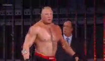 Brock Lesnar Vs. HHH -WWE steel cage match