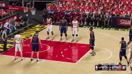 [NBA2K16 PO EF] Cleveland Cavaliers vs Atlanta Hawks G4 (26)