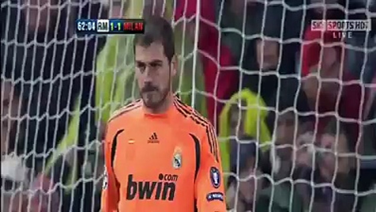 Pirlo amazing goal vs Real Madrid