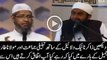 Dr Zakir Naik Shocking Remarks About Maulana Tariq Jameel 2016