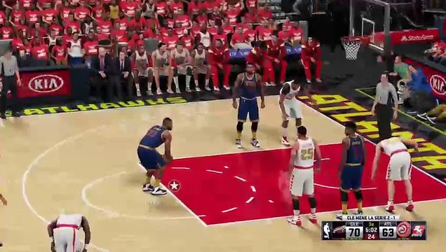 [NBA2K16 PO EF] Cleveland Cavaliers vs Atlanta Hawks G4 (27)