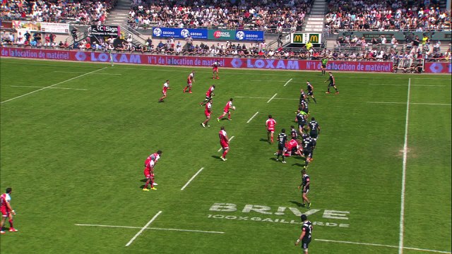 TOP 14 – Brive - Grenoble : 45-24 Essai Alfi MAFI (BRI) – J24 – Saison 2015-2016