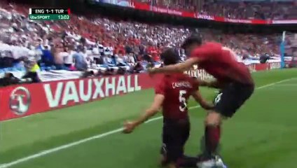 Hakan Calhanoglu Goal - England 1 - 1 Turkey 22.05.2016