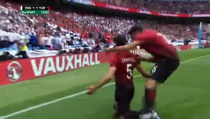 Hakan Calhanoglu Goal - England 1 - 1 Turkey 22.05.2016