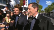 Kev Adams et Gad ElMaleh - Montée des Marches par Laurent Weil - Cannes 2016 - CANAL 