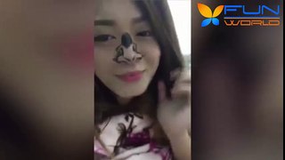 Woman Draws Twerking Woman On Her Nose And Makes Her Dance