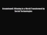 Download Groundswell: Winning in a World Transformed by Social Technologies PDF Online