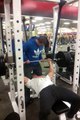 Bench press 545 lbs 19 years old