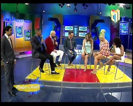 Hombre y Mujer Mas Roberto Cheddy Garcia, Diomary, Sanchis, Grisanti