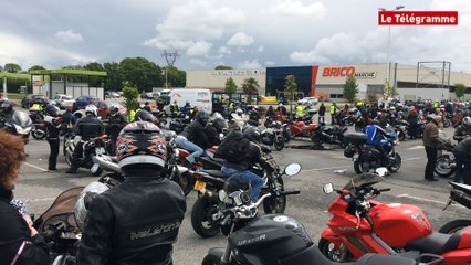 Douarnenez. Plus de 400 motards roulent pour Myla (Le Télégramme)