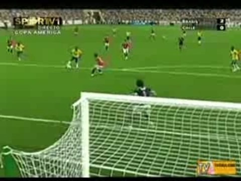 2-0 robinho brazil chile