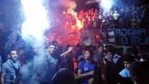 Dev Ekran Vartaş Elazığspor-Adanademirspor'umuz Maç Öncesi Taraftar Coşuyor