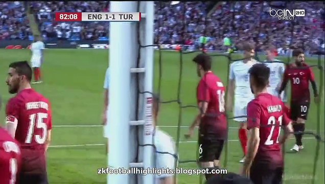 Jamie Vardy Goal HD - England 2-1 Turkey 22.05.2016 HD