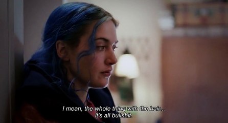 "I really like your hair" - Eternal Sunshine of the Spotless Mind
