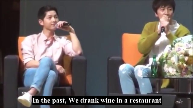 [Engsub] Song Joong Ki+ Lee Kwang Soo fan meeting