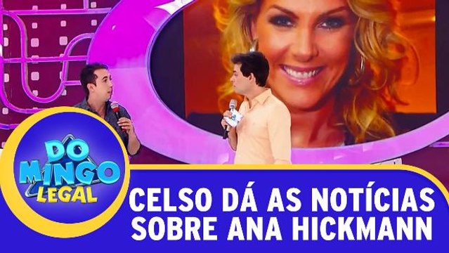 Celso Portiolli dá as últimas notícias sobre Ana Hickmann