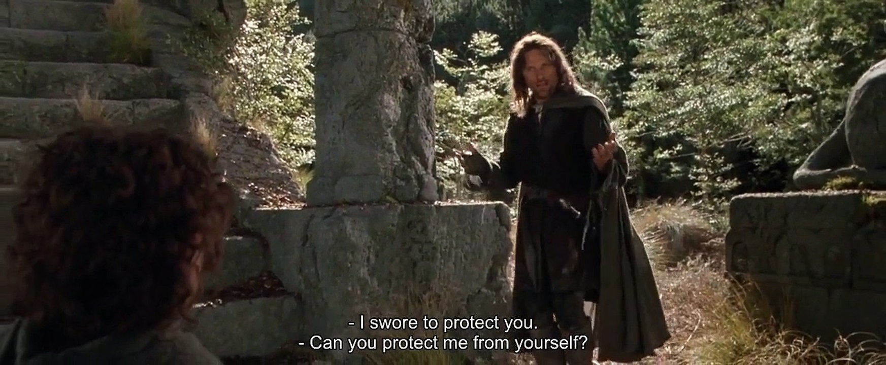 "I swore to protect you" - The Lord of the Rings: The Fellowship of the Ring