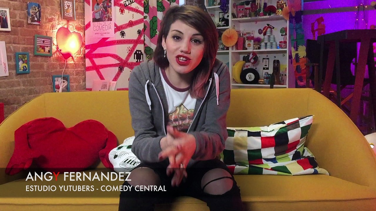 Angy Fernández os invita a ver su trayectoria audiovisual y contenido inédito en su cuanta Oficial de Dailymotion