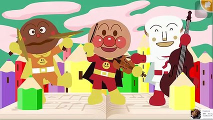 アンパンマンとショクパンマンカレーパンマンがうたう【ゆうきりんりん】　テレビサイズ Peppa Pig 　Family George Crying Compi