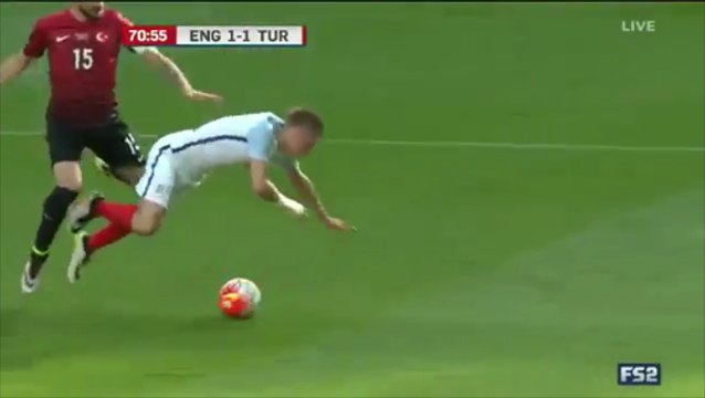 Jamie Vardy Dive vs Turkey!