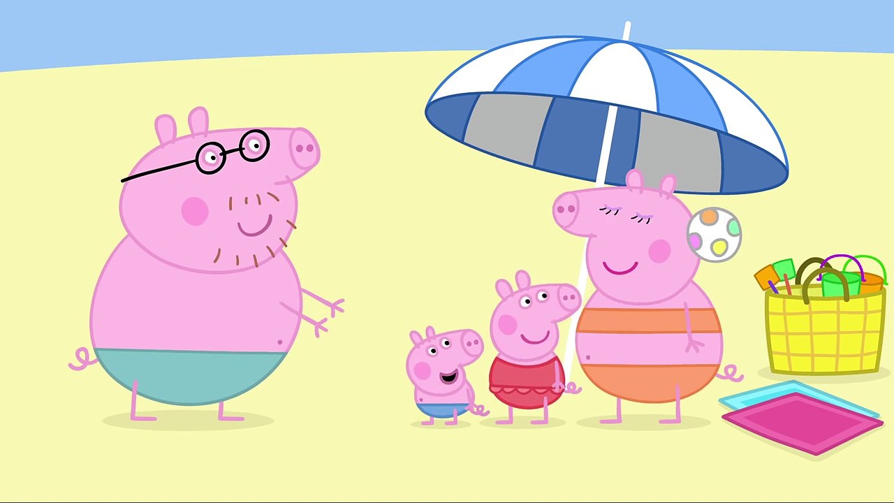 Peppa Pig - At The Beach (clip)