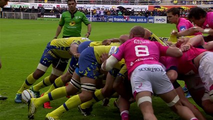 TOP 14 – Clermont - Stade Français : 36-10 Essai John ULUGIA (CLE) – J24 – Saison 2015-2016