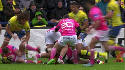 TOP 14 – Clermont - Stade Français : 36-10 Essai Morgan PARRA (CLE) – J24 – Saison 2015-2016