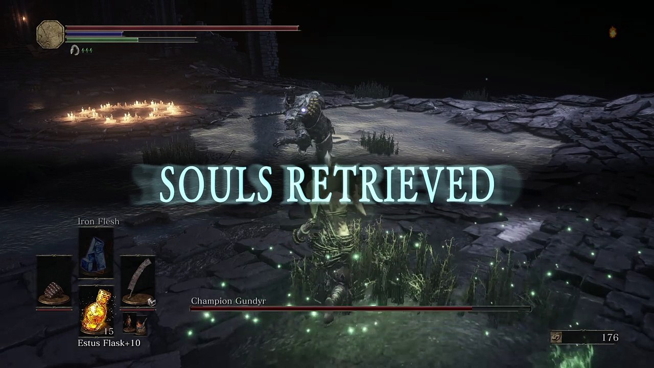 DARK SOULS III : Parry exclusive Champion Gundyr