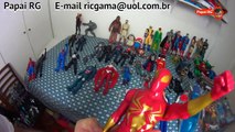 #2 Homem Aranha Spider Man Iron Ferro Armadura Futuro 2099 inimigos coleção bonecos Marvel Toys