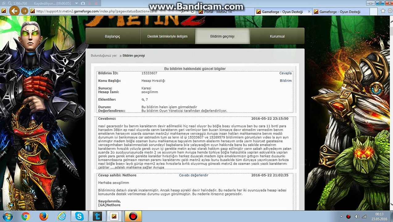 METİN2 KARESİ SEWGİLİMM KARAKTERİMİN CALINMASI VE METIN2 TR KARAKERİMİ GASP EDİP BANLAMASI HAKKIMI YEDİLER YILLARİMI