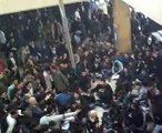 اتحاد طلبة سوريا الاحرار اعتصام كلية هندسة الميكانيكية 29 12 2011