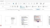 How to extract a page from a PDF with Adobe Reader