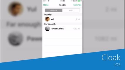 Cloak, a real-time app stopping you from bumping into somebody you don´t want to see