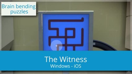The Witness, a brain bending puzzle game