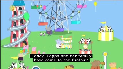 Peppa Pig (Series 3)   Funfair (with subtitles)