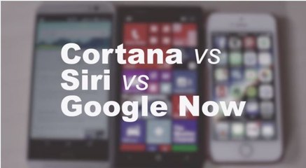 Comparação entre Siri x Cortana x Google Now