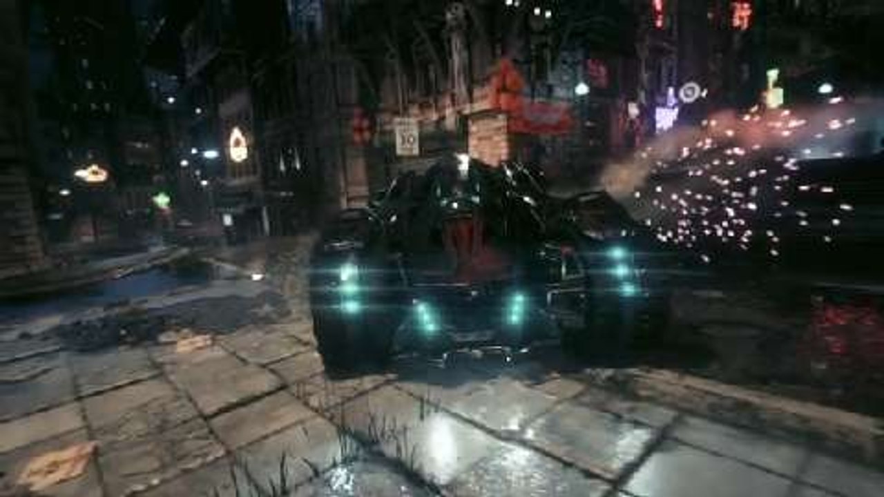 Batman Arkham Knight Batmobile Trailer