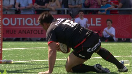 TOP 14 – Oyonnax - Toulouse : 17-25 Essai Gillian GALAN (TLS) – J24 – Saison 2015-2016