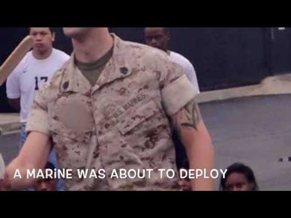 Marine Surprises Son in Emotional Departure Video