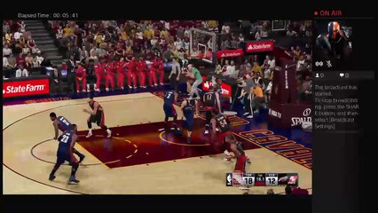 NBA 2k16 Live PS4 Broadcast (2)