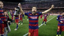 FC Barcelona – Copa Champions 2016: Alba and Busquets on Copa del Rey victory