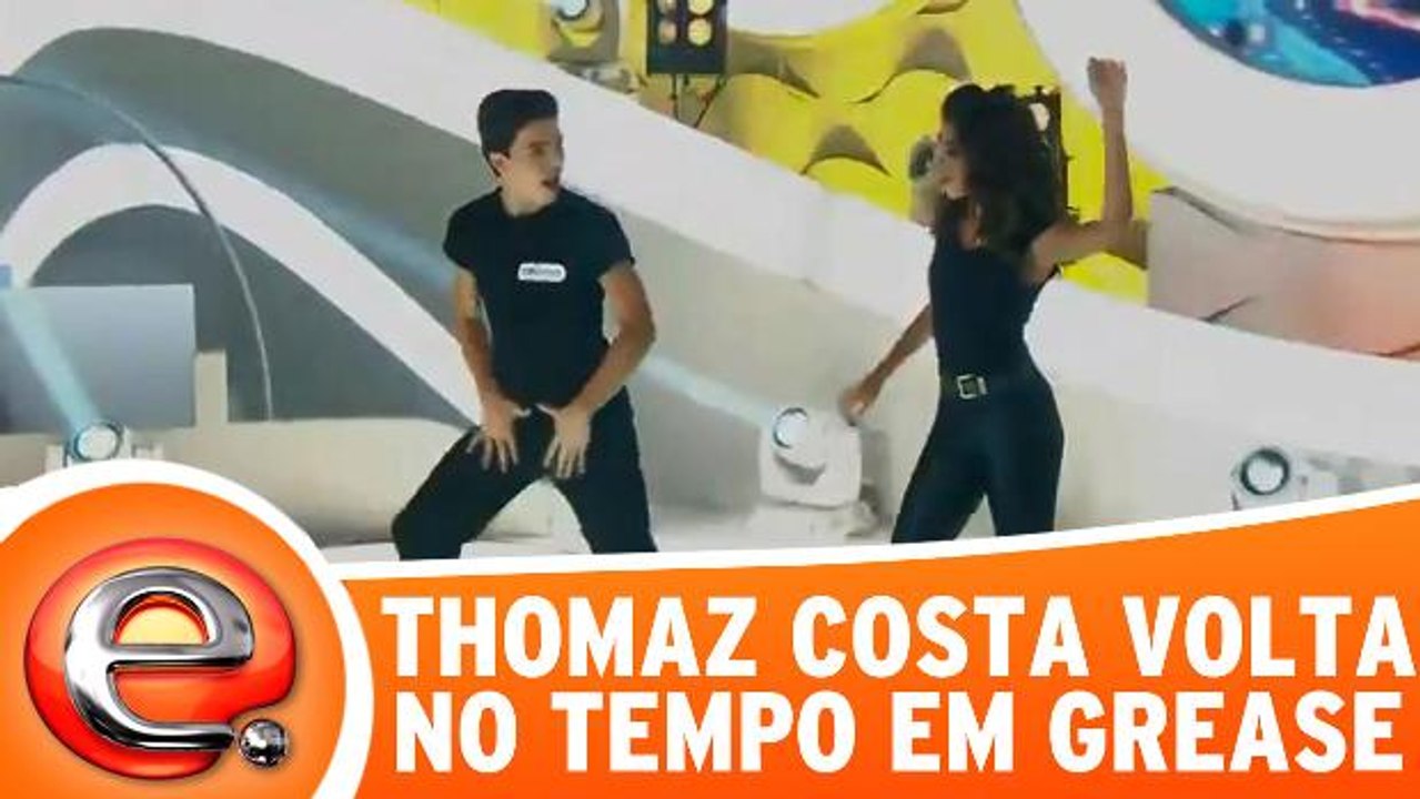 Thomaz Costa volta no tempo dançando Grease - Vídeo Dailymotion