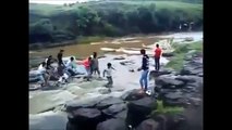A trgedy moment like Himachal Pradesh Beas river tragedy   24 students washed away