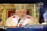 Juan Pablo II fue beatificado por Benedicto XVI.CELBRARA EL DIA 22 DE OCTUBRE SU DIA