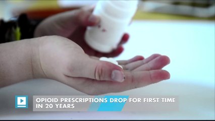 Opioid Prescriptions Drop for First Time in 20 Years