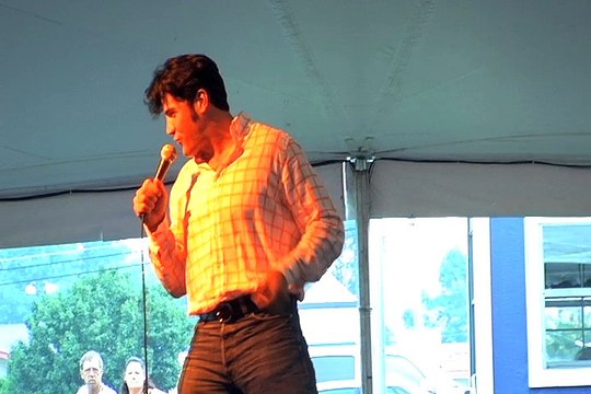 Gino Monopoli sings 'Shake Rattle & Roll' Elvis Week 2008