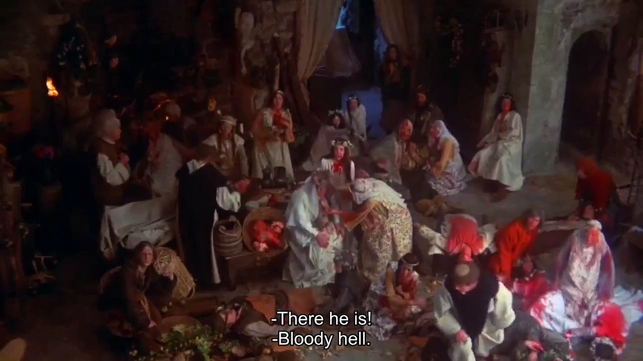 "There he is" - Monty Python and the Holy Grail