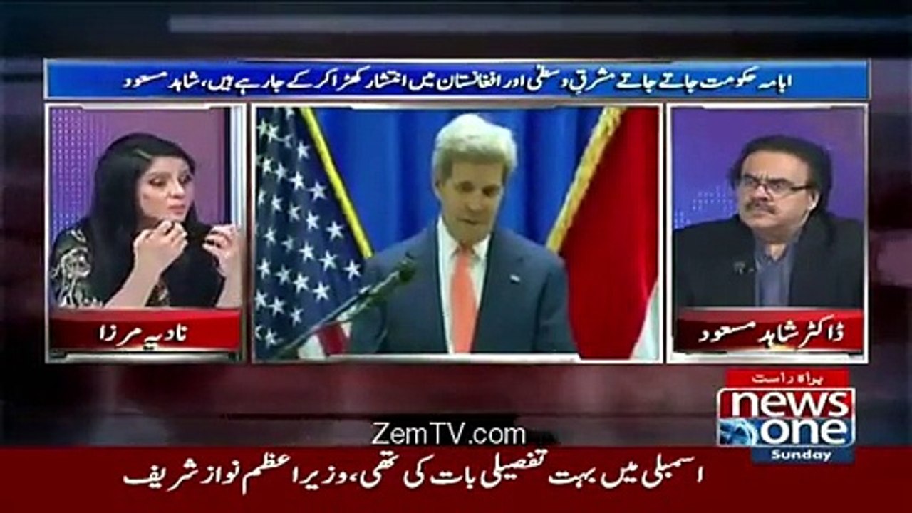 PM k zehan mein sirf Panama hai, pakistani borders pr kia ho rha hai un koi parwah nahi- Dr Shahid Masood