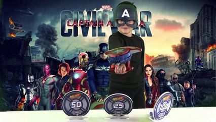 Nerf Captain America Kalkanı Blaster Reveal Shield Oyuncak Abi
